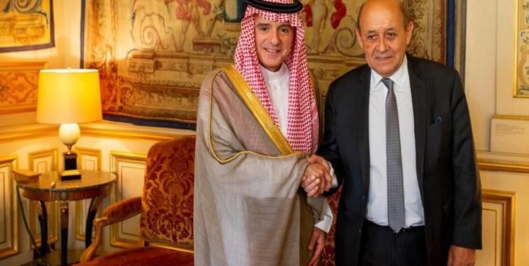 عادل الجبیر با لودریان در پاریس دیدار کرد عادل الجبیر با لودریان در پاریس دیدار کرد
