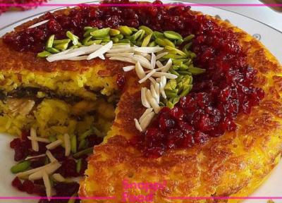 ته چین اسفناج؛ ته چین معروف شمالی